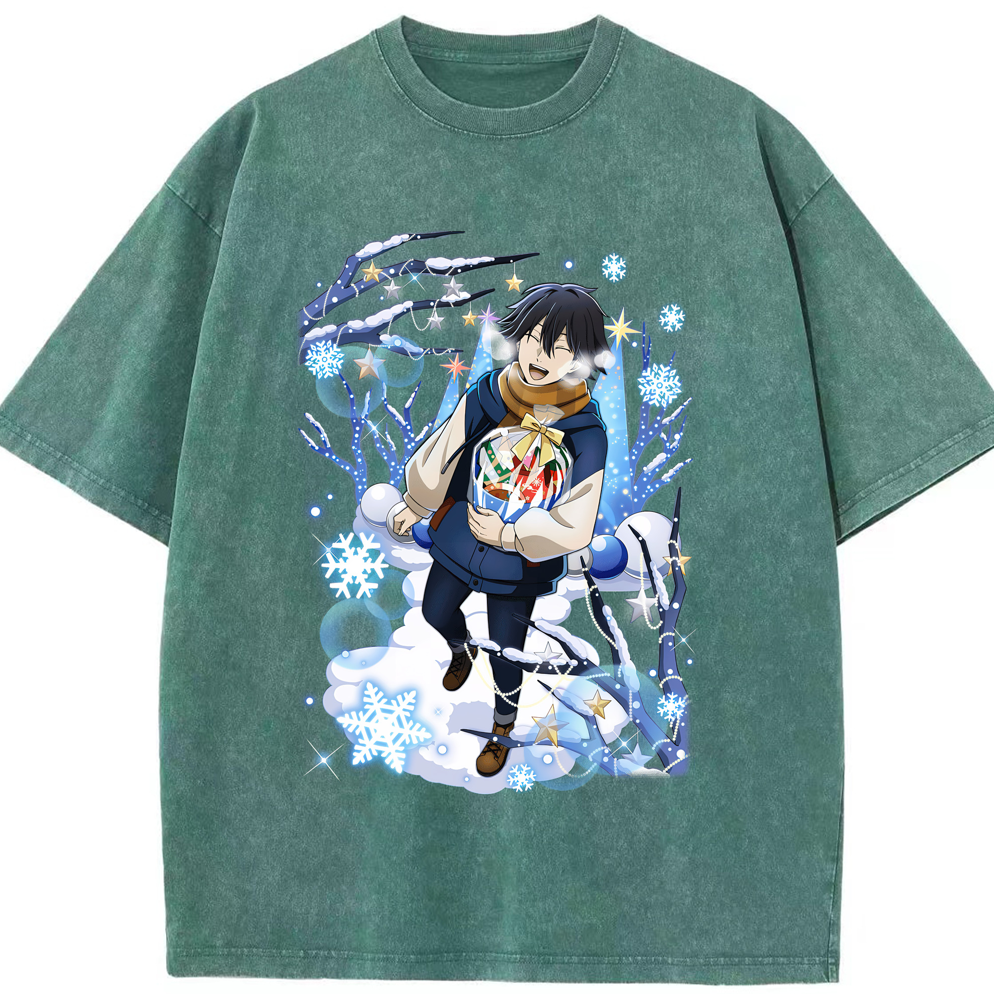 （画像用） 文豪ストレイドッグス Bungo Stray Dogs 綿100% ヴィンテージ風 半袖Tシャツ（フロントプリント）